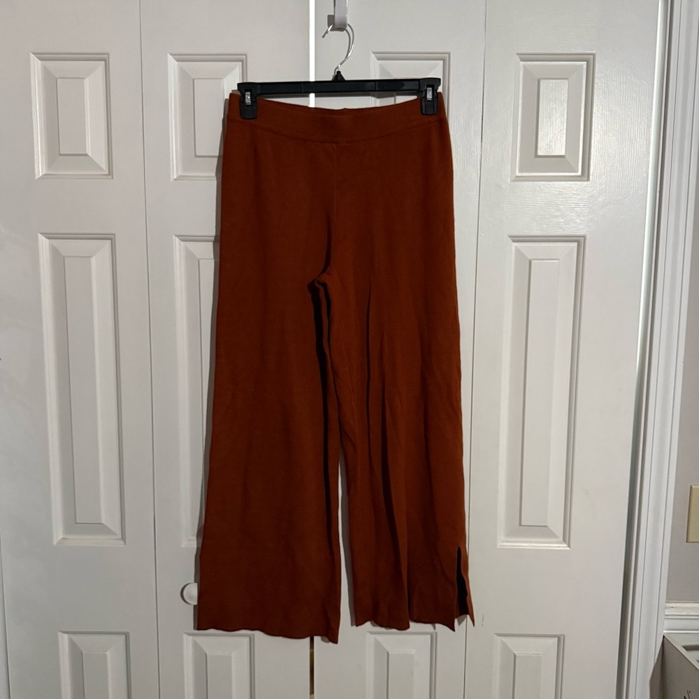 Wishlist women’s Rust Wide-Leg Pants